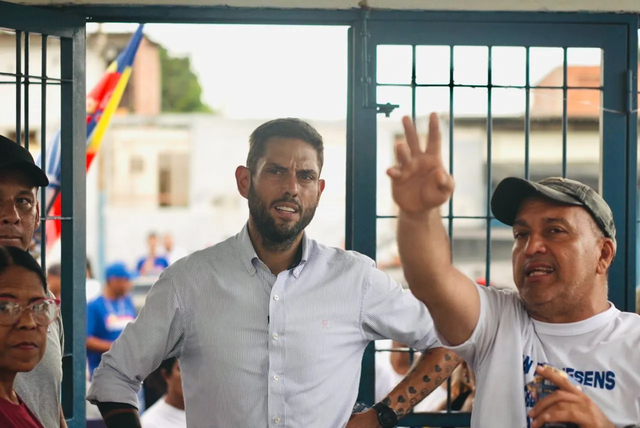 Juan Requesens, candidato a la gobernación del estado Miranda por la tarjeta Unión y Cambio