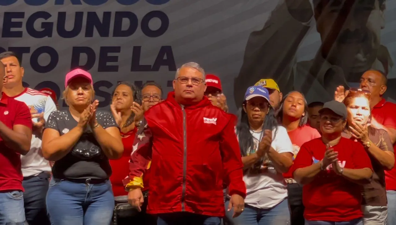 Freddy Rodríguez, alcalde del municipio Ambrosio Plaza del estado Miranda.