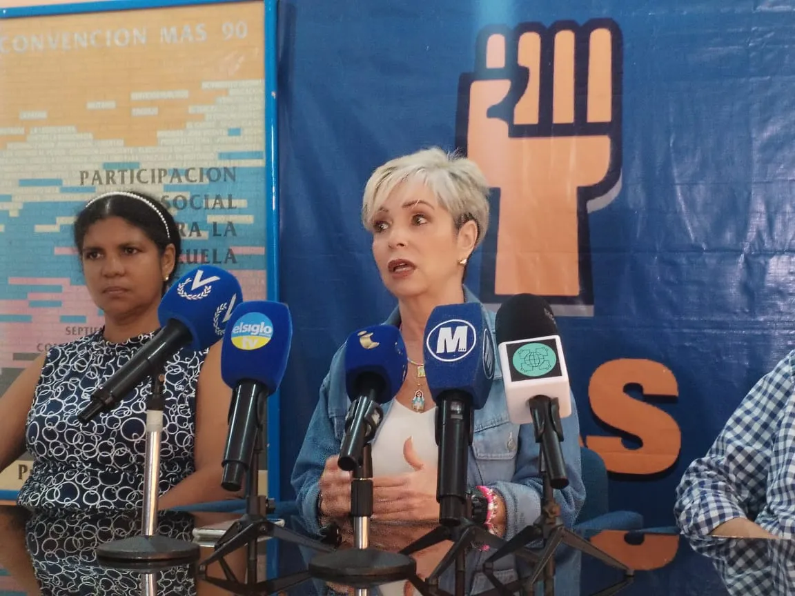 Vicepresidenta del MAS, María Verdeal
