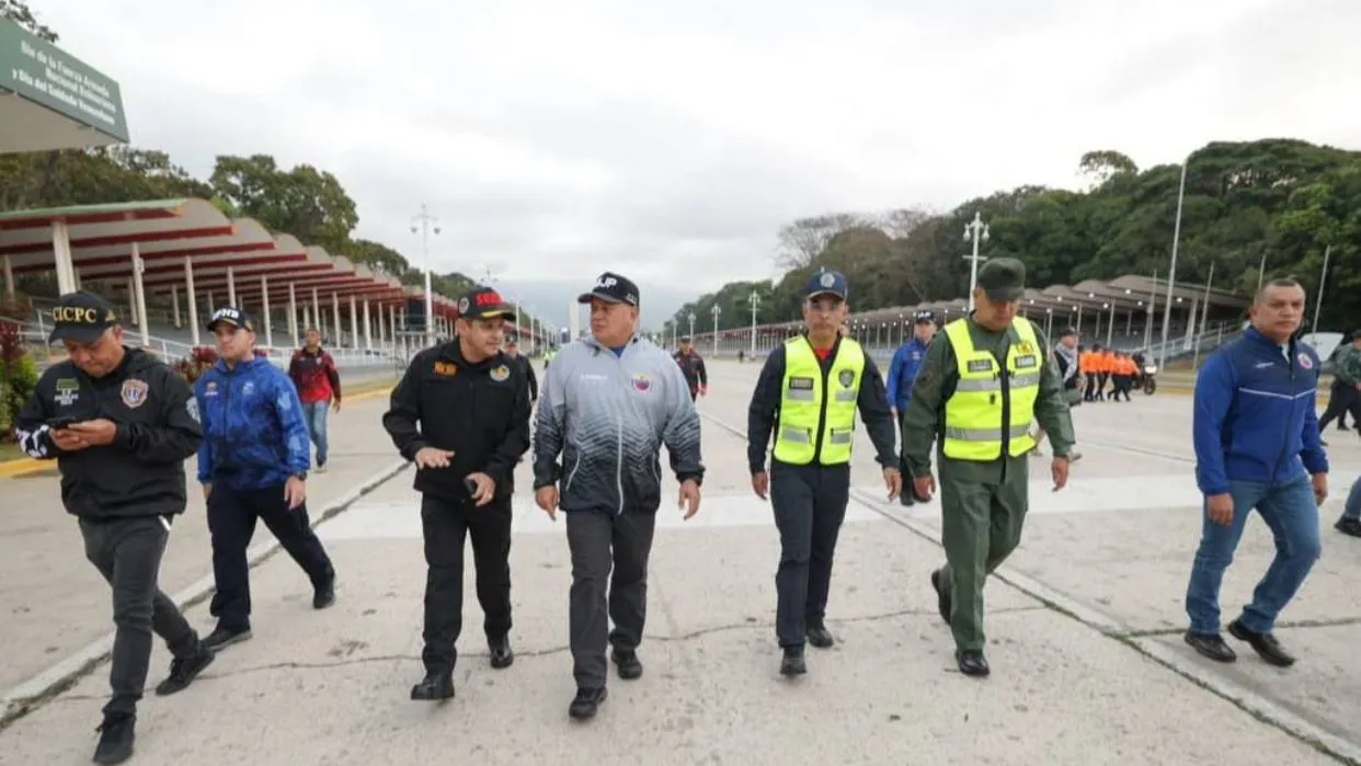 Diosdado Cabello anunció despliegue de seguridad 