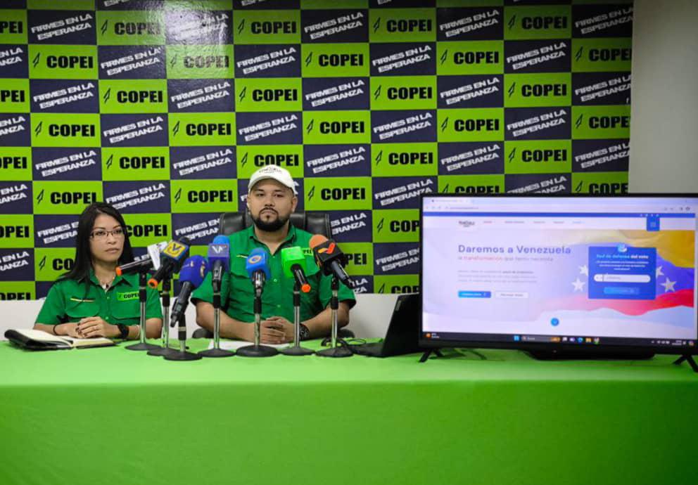 Martín López Ríos, el secretario nacional de organización y control electoral de Copei.