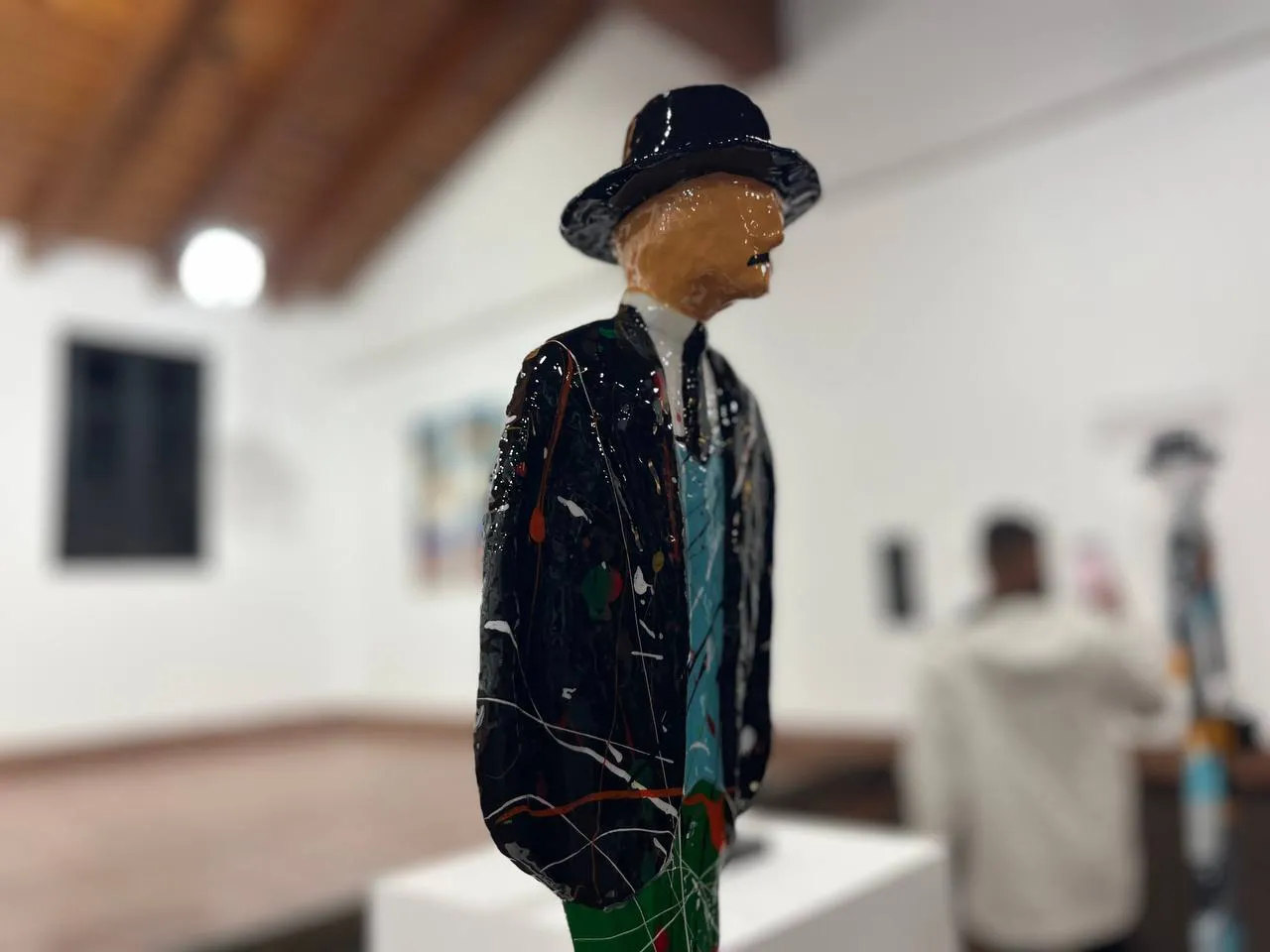 Exposición en homenaje a José Gregorio Hernández, en el Centro Social y Cultural Don Henrique Antonio Eraso.