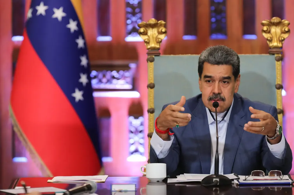 NicolásMaduro, presidente de Venezuela.