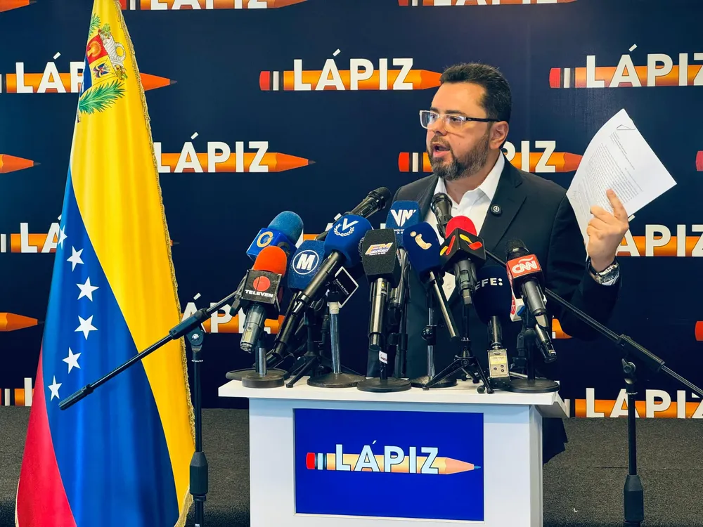 Antonio Ecarri, presidente del partido Alianza del Lápiz.