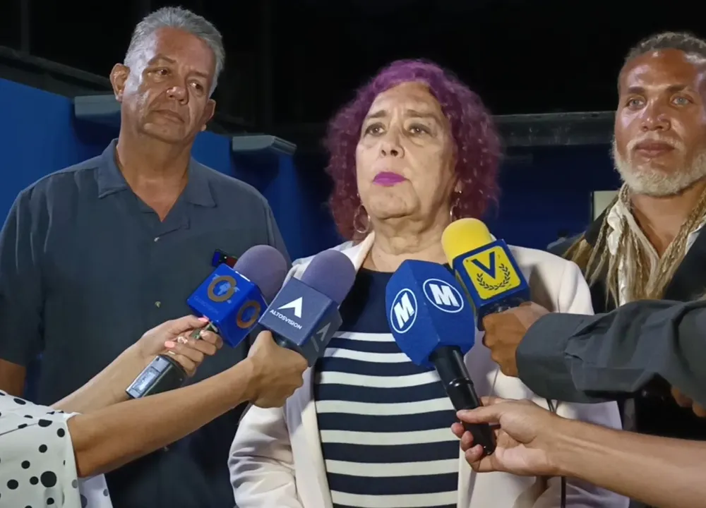 Tamara Adrián, candidata presidencial a las elecciones primarias.