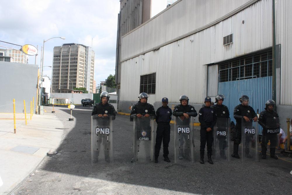 Centro de Coordinación Policial PNB - Zona 7 Caracas. Foto: José Mireles Alcalá / ElMartilloVen.