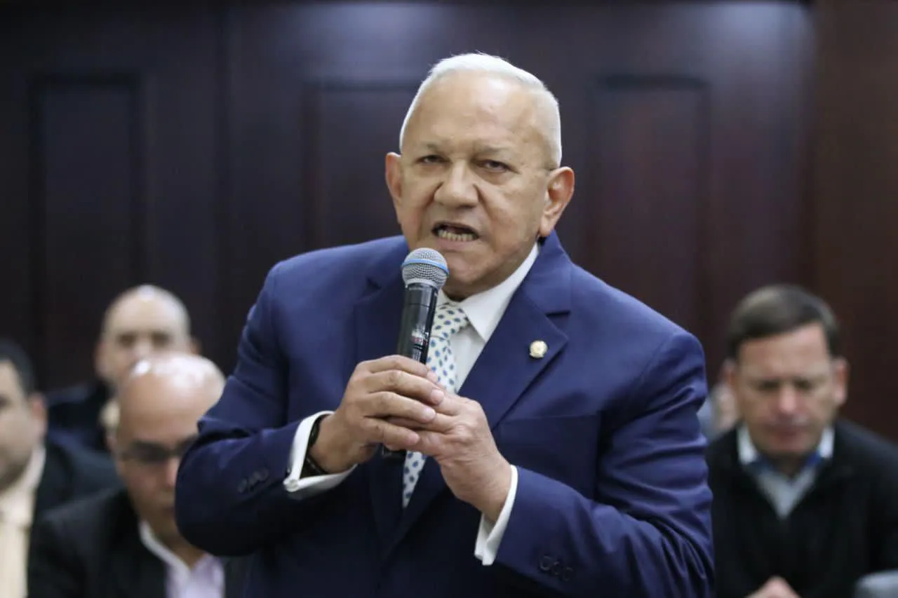 Bernabé Gutiérrez, secretario general nacional del partido Acción Democrática.