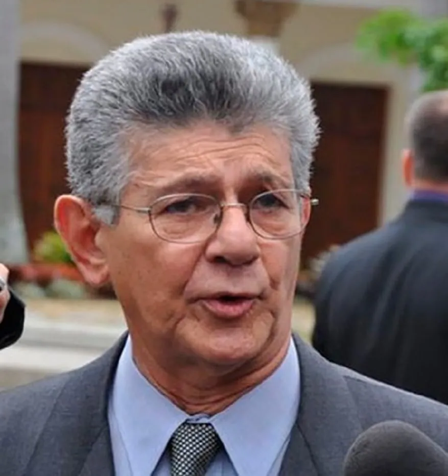 Henry Ramos Allup, secretario general del partido Acción Democrática.