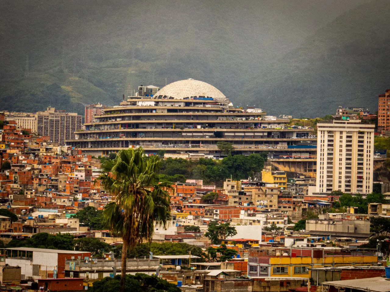 El Helicoide, sede de cuerpos de seguridad del Estado. Foto: Jorge Parraga / ElMartilloVen