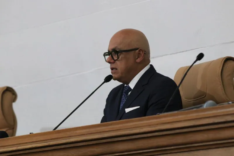 Jorge Rodríguez, presidente de la Asamblea Nacional de Venezuela.