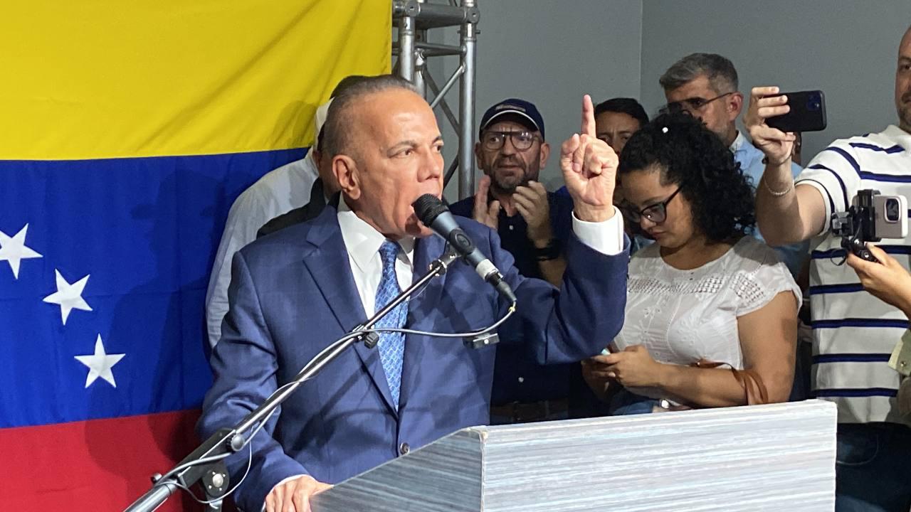 Manuel Rosales, candidato presidencial del partido UNT. Foto Archivo José Mireles Alcalá - ElMartilloVen.