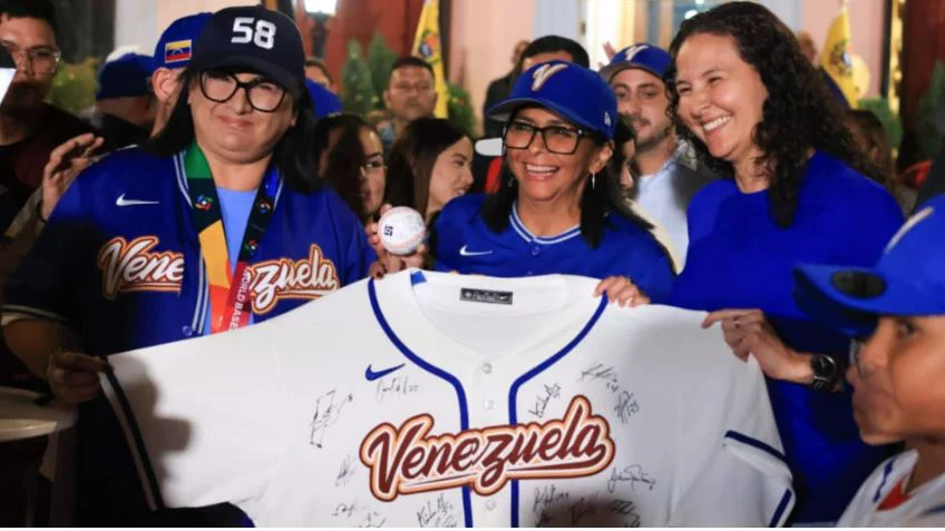 Delcy Rodríguez, presidenta encargada de Venezuela.