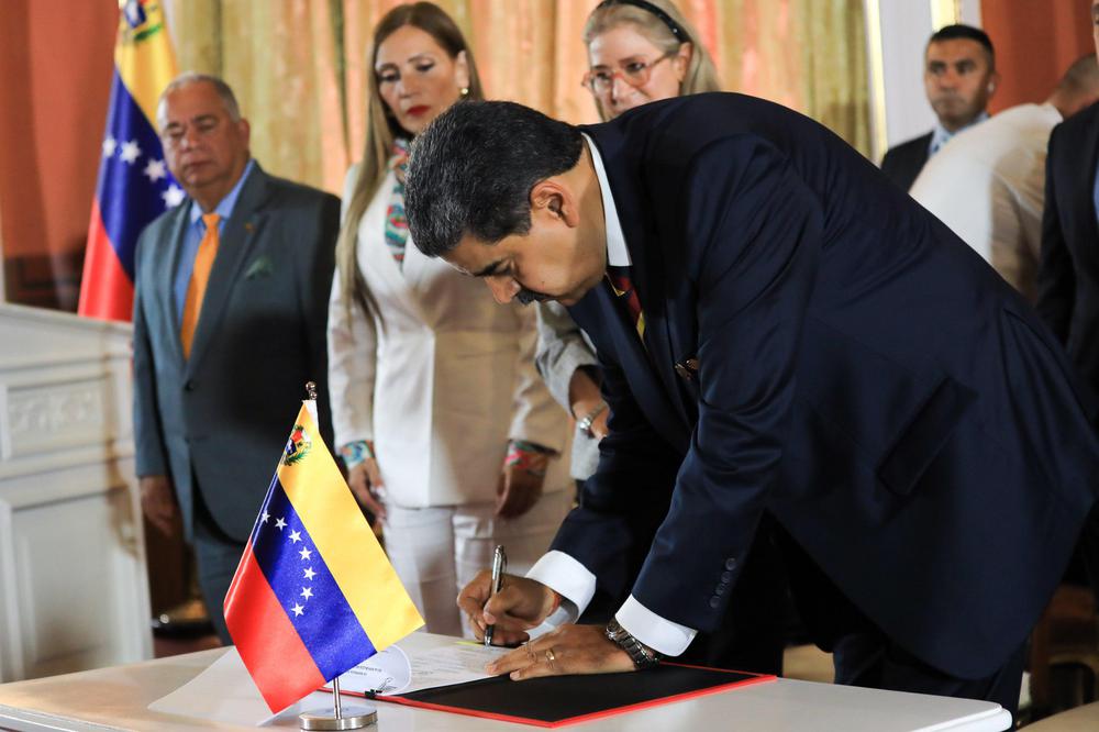 Nicolás Maduro, presidente de la República.