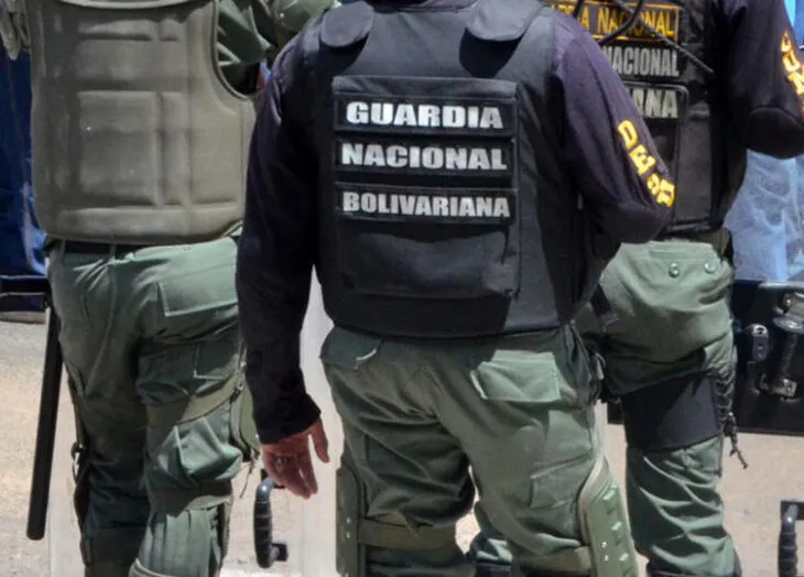 Funcionario de la Guardia Nacional Bolivariana (GNB).