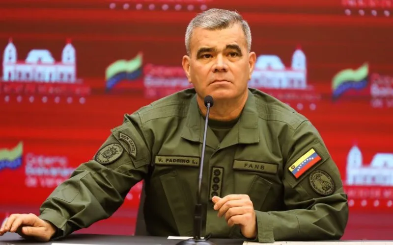 Vladimir Padrino López, ministro para la Defensa.