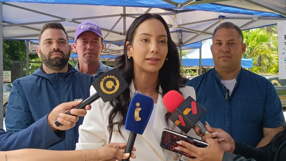 Carlyana Arriechi, candidata a la alcaldía del municipio El Hatillo por el partido Cambiemos
