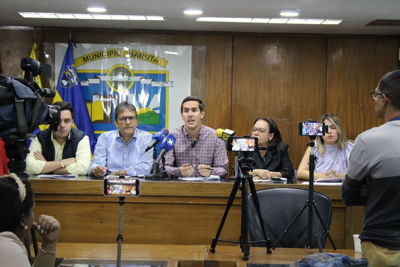 Luis Aguilar, presidente del Concejo Municipal de Baruta
