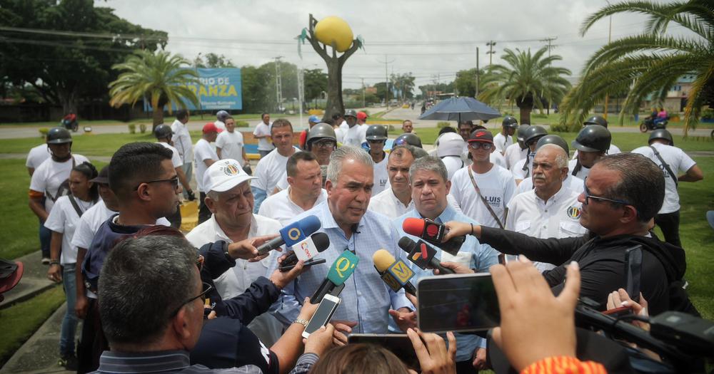 Luis Eduardo Martínez, candidato presidencial opositor.