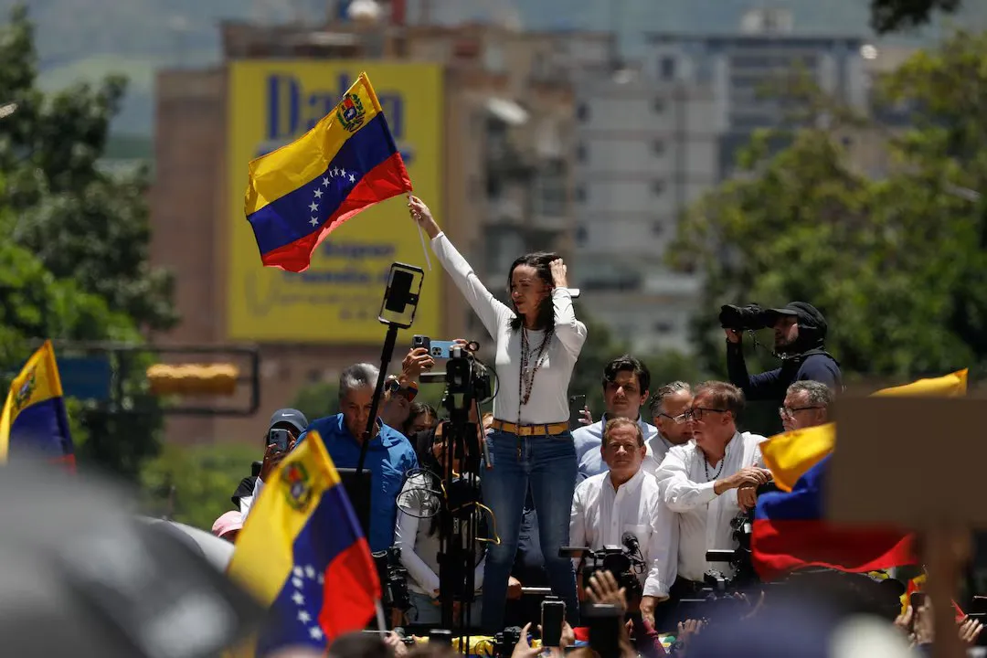 La líder opositora venezolana María Corina Machado. REUTERS/Leonardo Fernández Viloria