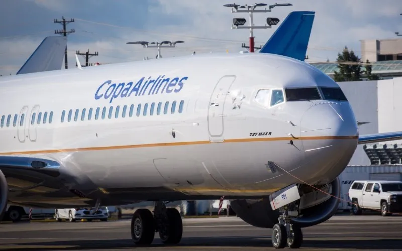 Avión de Copa Airlines.