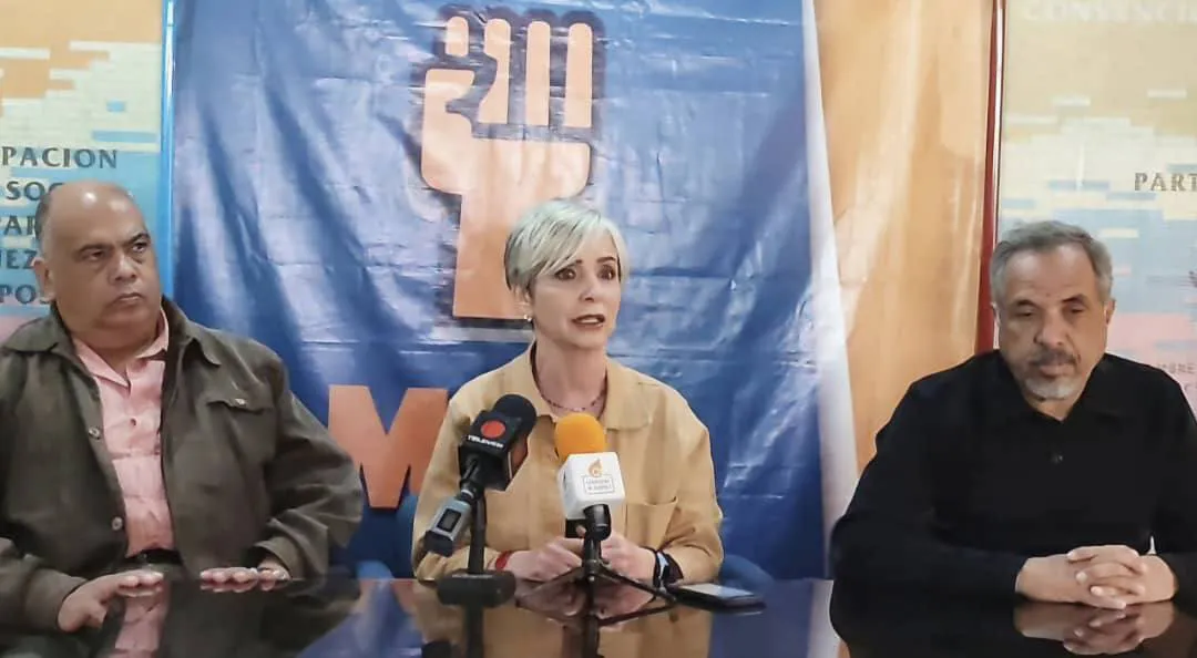 María Verdeal, vicepresidenta del MAS.