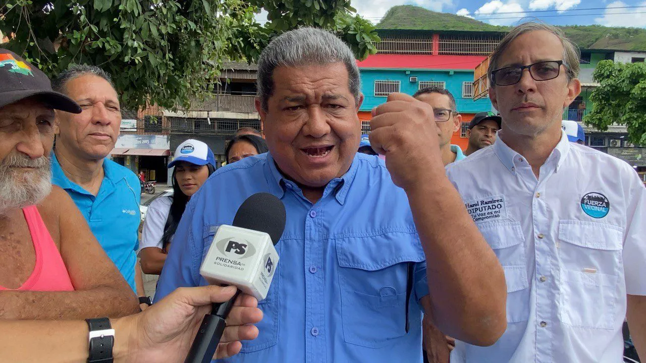 Pablo Zambrano, candidato a la Asamblea Nacional por el circuito 5 de Caracas.
