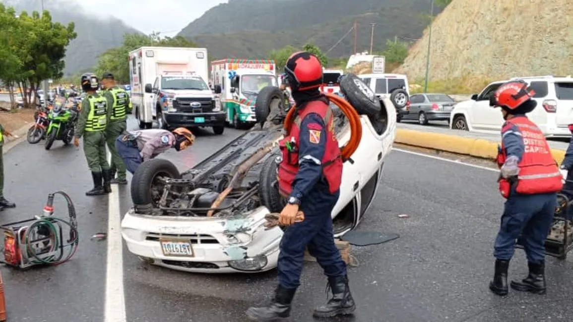 Accidente de Transito en Caracas.  