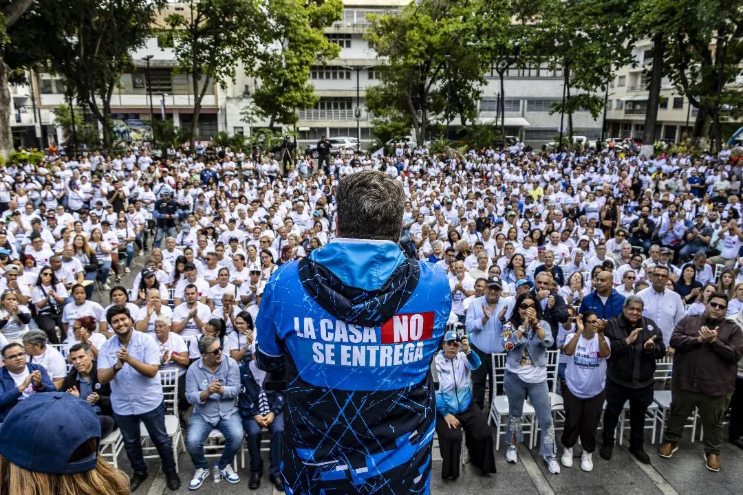 Gustavo Duque, alcalde del municipio Chacao