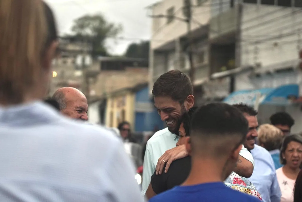 Juan Requesens, candidato a la gobernación del estado Miranda por Unidad y Cambio y Un Nuevo Tiempo