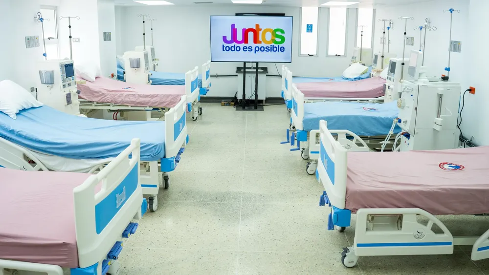 Unidad de Diálisis del Hospital Dr. José Manuel de los Ríos.