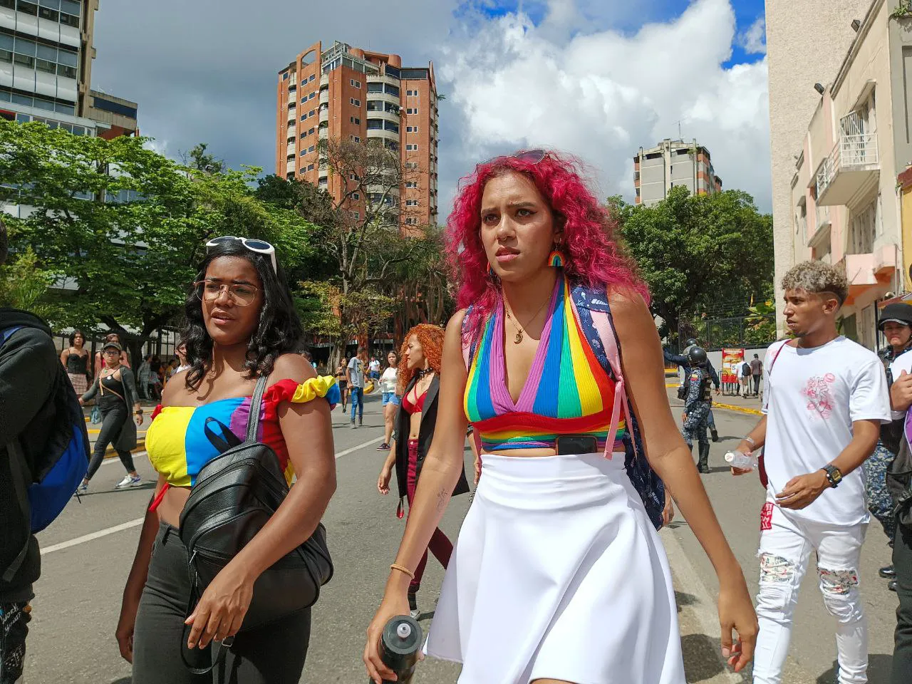 Marcha del Orgullo LGBTIQ 2023, desborda las calles de Caracas, Foto José Mireles Alcalá - ElMartilloVen.