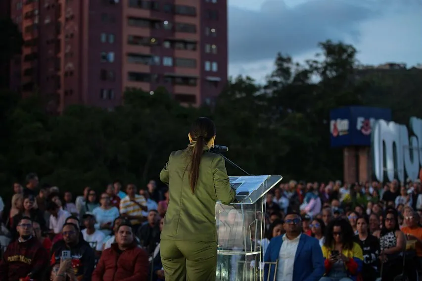 Jennifer Mujica, alcaldesa del municipio Carrizal.
