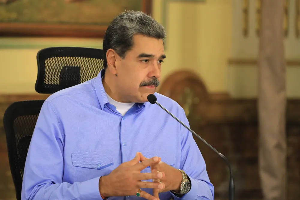Nicolás Maduro, presidente de la República.