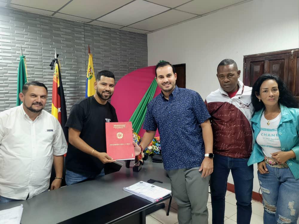 Alcalde del municipio Andrés Bello, David Sojo