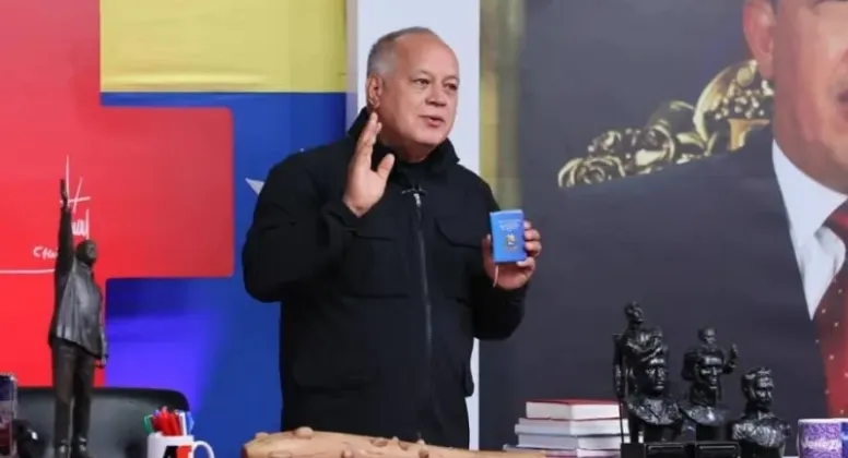 Diosdado Cabello en el mazo