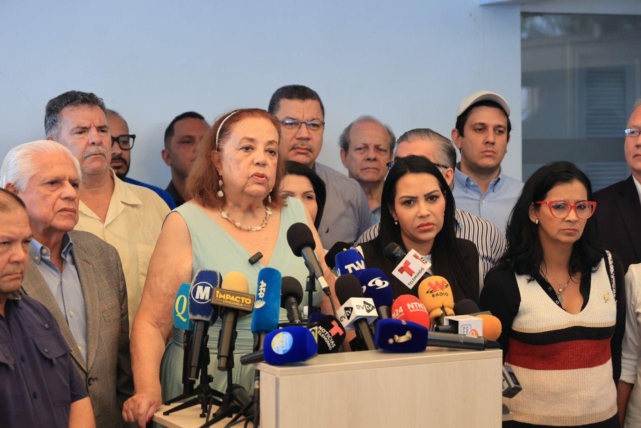 Corina Yoris, candidata presidencial.