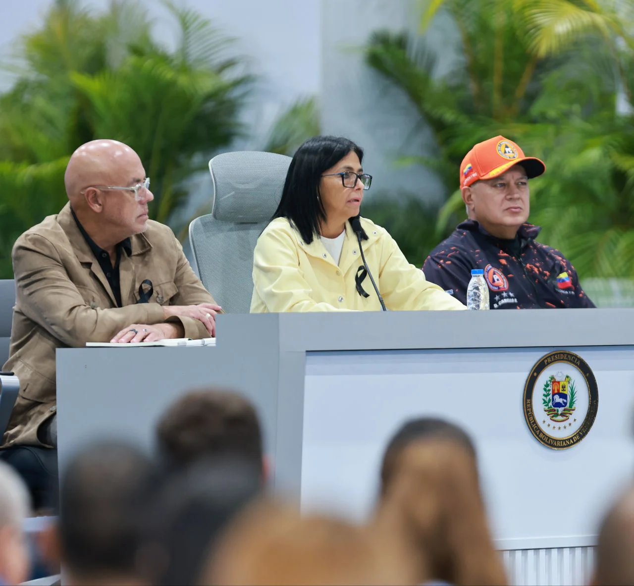 Delcy Rodríguez, presidenta encargada de Venezuela
