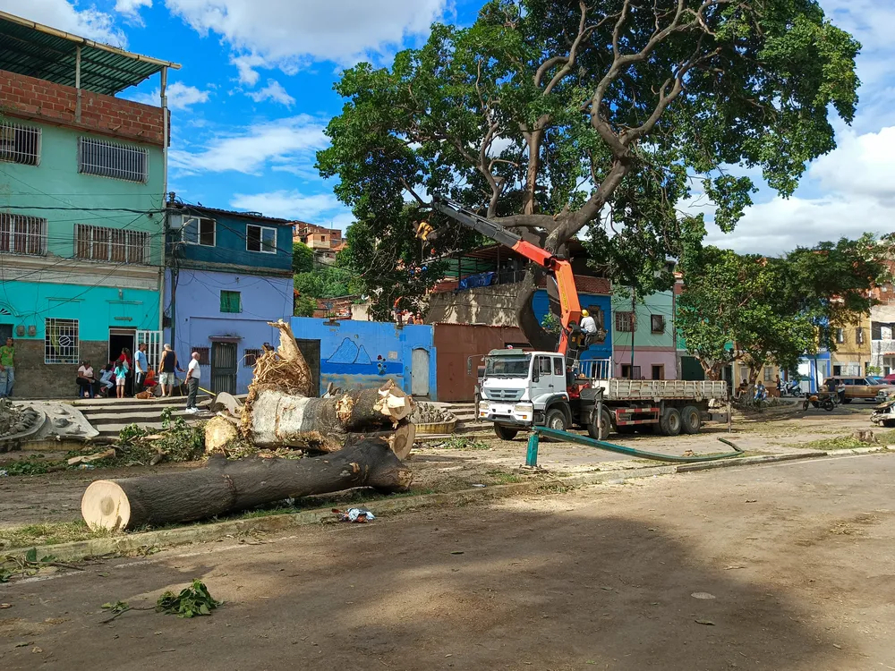 Fuertes Lluvias afectaron vivienda y vialidad del Oeste de Caracas - Foto: José Mireles Alcalá / ElMartilloVen