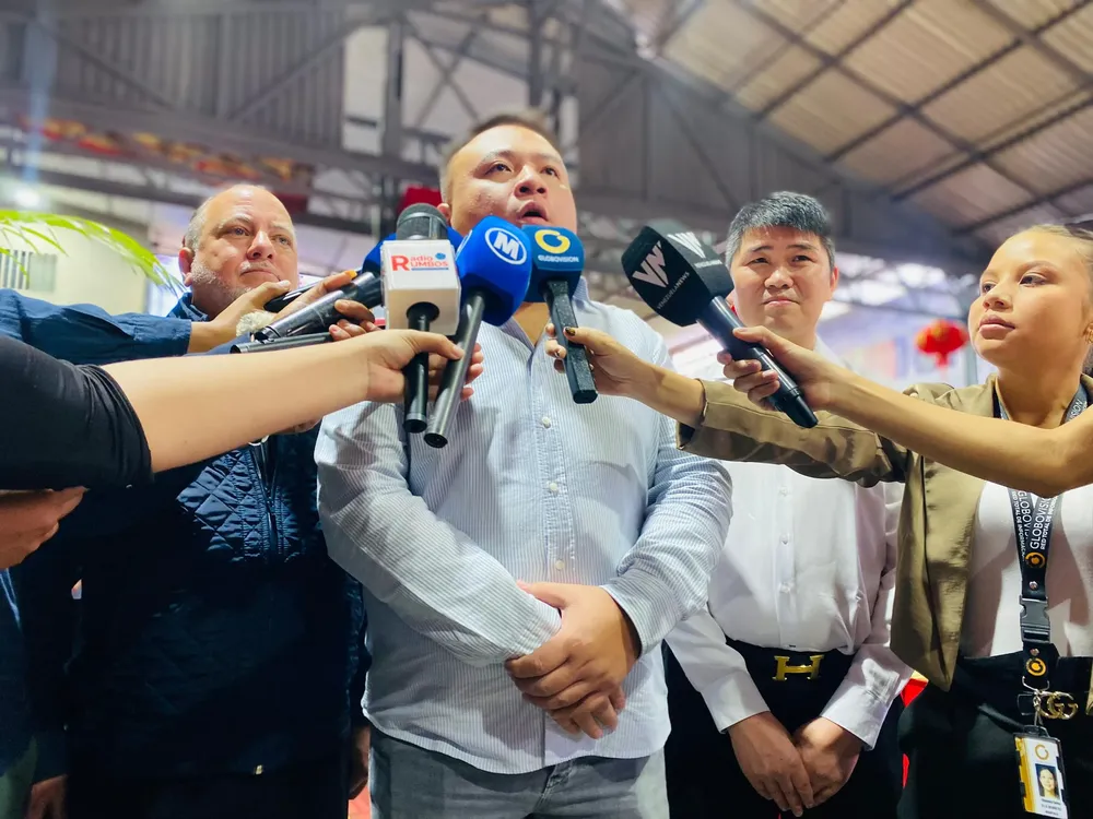 Franco Chen, vicepresidente electo de la Federación de Asociaciones Chinas de Venezuela.