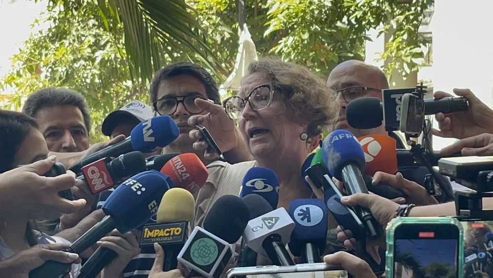 Mabel Calderín, esposa de Carlos Correa, director de la ONG Espacio Público.