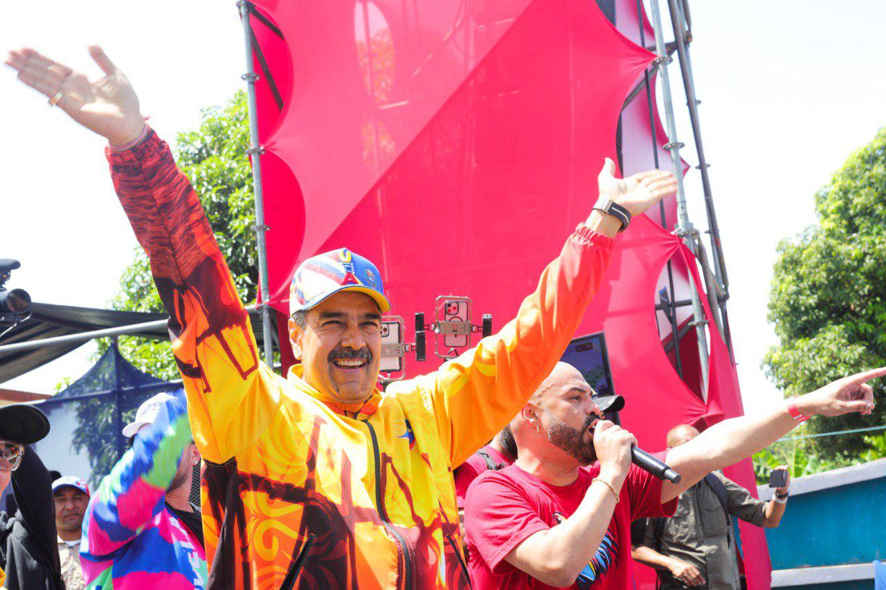 Nicolás Maduro, candidato presidencial del Partido Socilista Unido de Venezuela (PSUV).