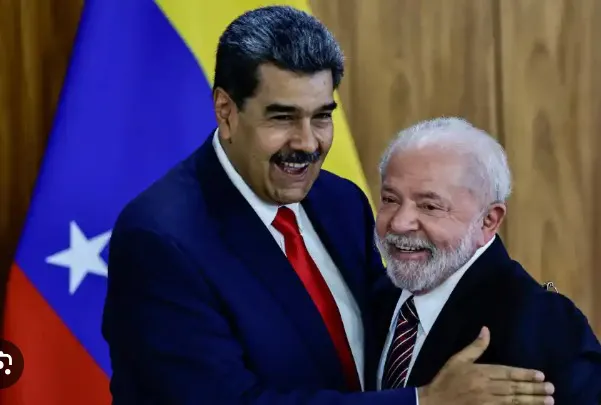 Presidente de Venezuela y Brasil