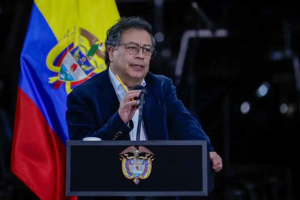 Gustavo Petro, presidente de Colombia. 