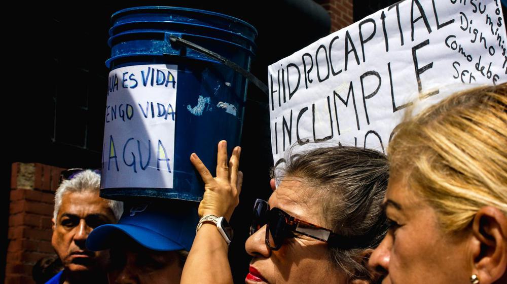 Protesta ONG Monitor Ciudad.