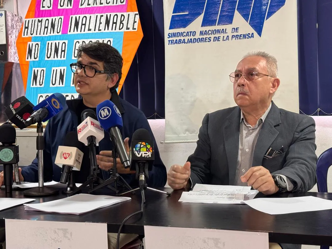 Marco Ruiz Silvera, secretario general del  Sindicato Nacional de Trabajadores de la Prensa (SNTP).