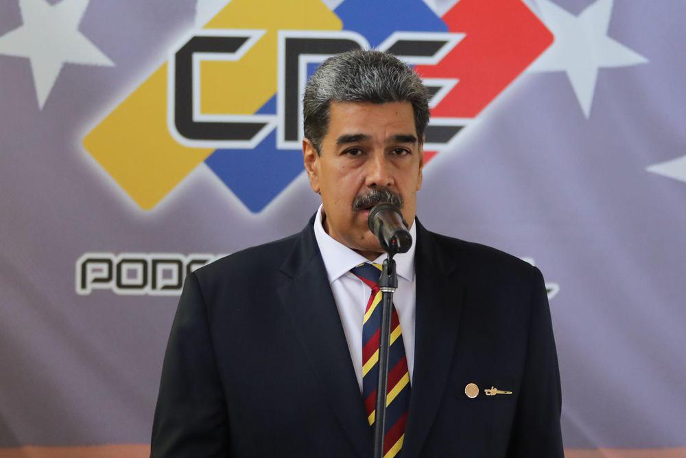 Nicolás Maduro, candidato presidencial del PSUV.
