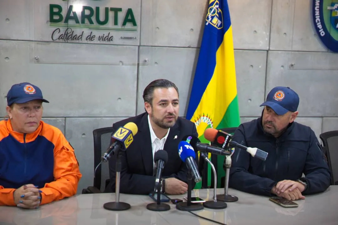 Darwin González, alcalde del municipio Baruta.