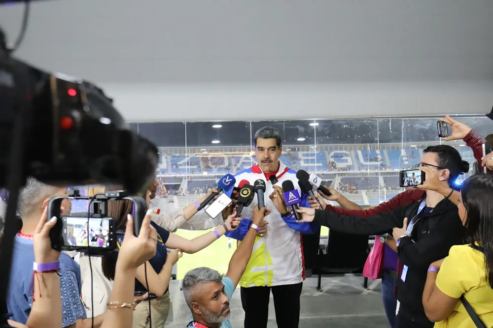 Nicolás Maduro, presidente de la República.