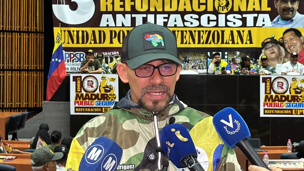 Edgar Rodríguez, secretario general del partido UPV. Foto: Yumarliny García / ElMartilloVen