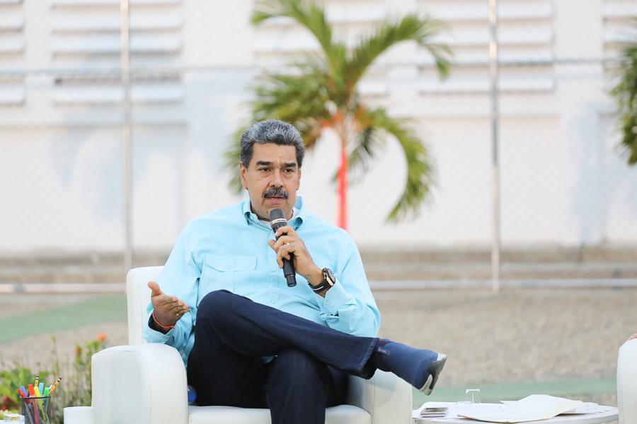 Nicolás Maduro, candidato presidencial del PSUV.